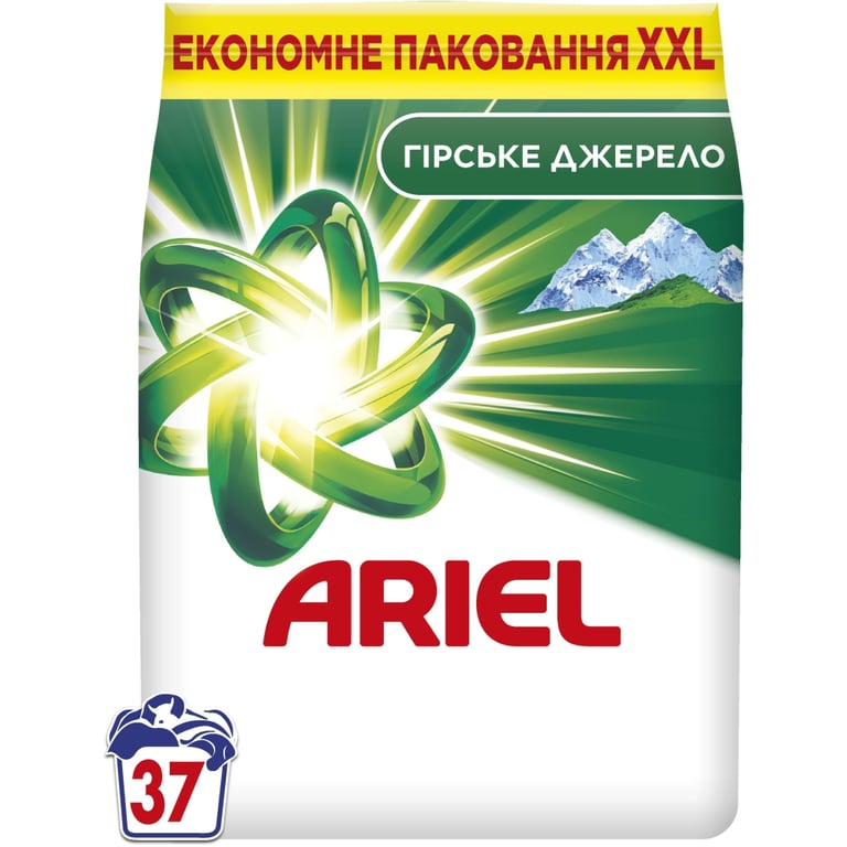 Пральний порошок Ariel Гірське джерело 5 кг (8006530178112) - фото 2