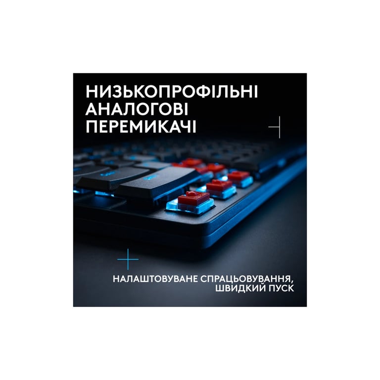 Клавіатура Logitech G515 Rapid TKL Wired USB UA Black (920-013861) - фото 2
