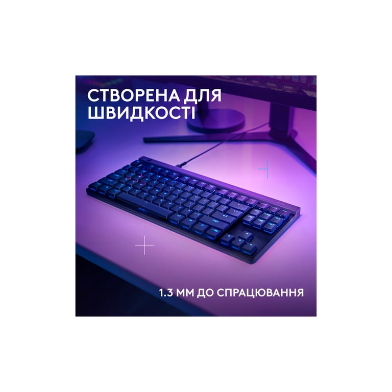 Клавіатура Logitech G515 TKL Cored GL Tactile RGB USB UA Black (920-014133) - фото 3