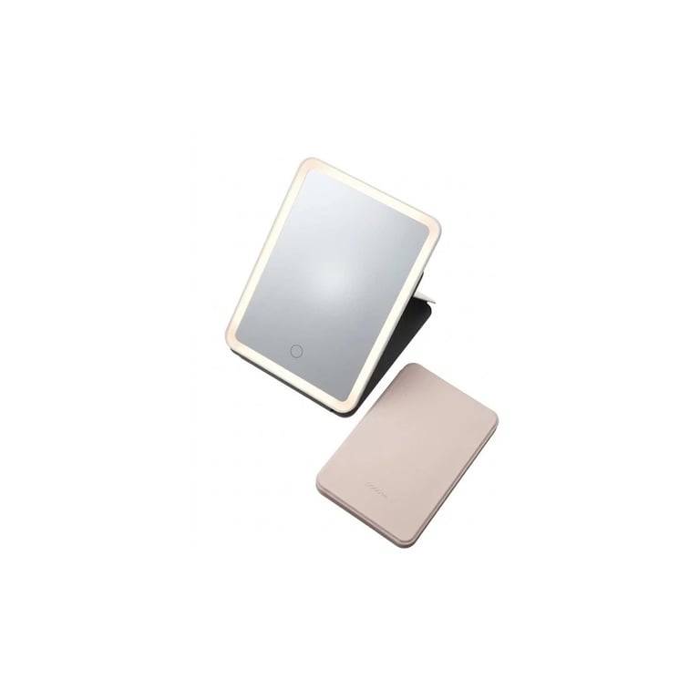 Дзеркало Xiaomi Leather case mirror pink (FM001/FM007) - фото 1