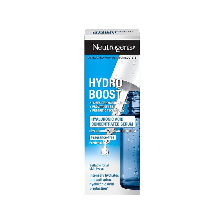 Сироватка для обличчя Neutrogena Hydro Boost Hyaluronic Acid Concentrated Serum З гіалуроновою кислотою 15 мл (3574661632926) - фото 3