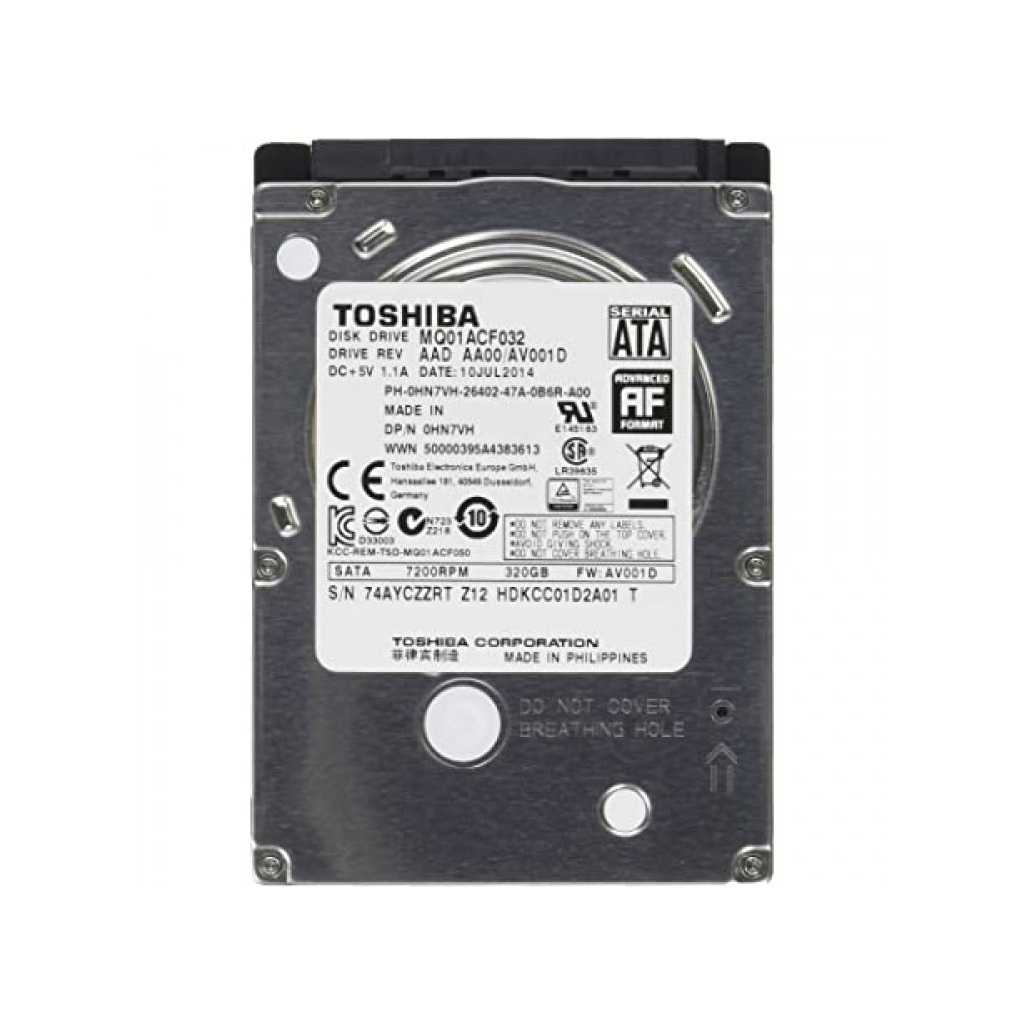 Жорсткий диск для ноутбука 2.5" 320GB Toshiba (MQ01ACF032) - фото 1