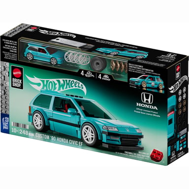Конструктор Mattel Brick Shop Speed Honda Custom 90 Civic EF (JHF62) - фото 1