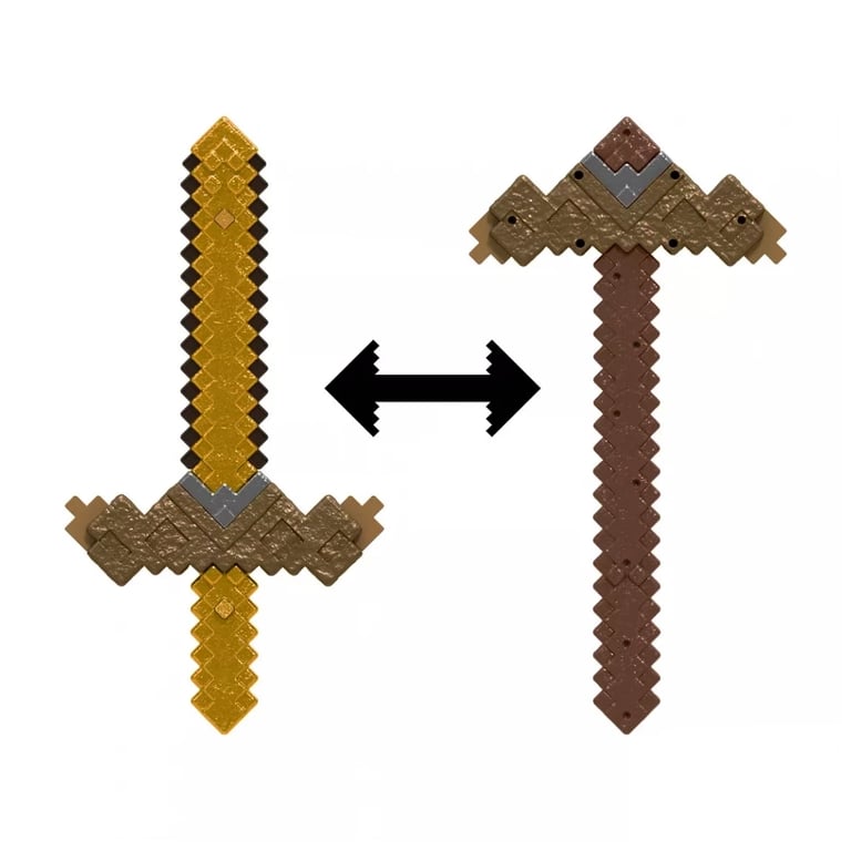 Іграшкова зброя Minecraft Меч-трансформер 2 в 1 (JKC15) - фото 2