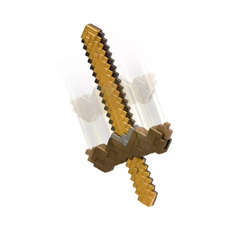 Іграшкова зброя Minecraft Меч-трансформер 2 в 1 (JKC15) - фото 4