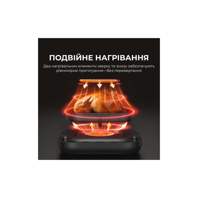 Мультипіч MOVA AeroChef FD10s Pro Black (VFF12A-BL-S) - фото 3