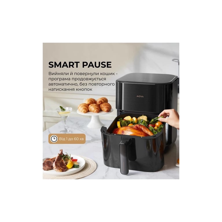 Мультипіч MOVA AeroChef FD10s Pro Black (VFF12A-BL-S) - фото 8