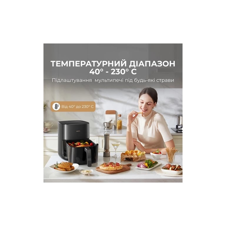 Мультипіч MOVA AeroChef FD10s Pro Black (VFF12A-BL-S) - фото 9