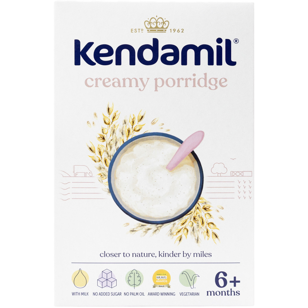 Дитяча каша Kendamil Молочна вершкова вівсяна з 6 місяців 150 г (92000149) - фото 1 Дитяча каша Kendamil Молочна вершкова вівсяна з 6 місяців 150 г (92000149) - фото 1