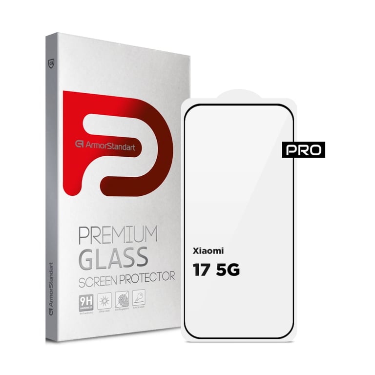 Скло захисне Armorstandart Pro Xiaomi 17 5G (ARM87873) - фото 1