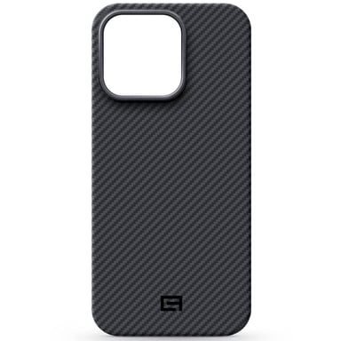 Чохол до мобільного телефона Armorstandart BlackIcon Aramid Twill MagCase Apple iPhone 16 Pro Max Black (ARM90152) - фото 1