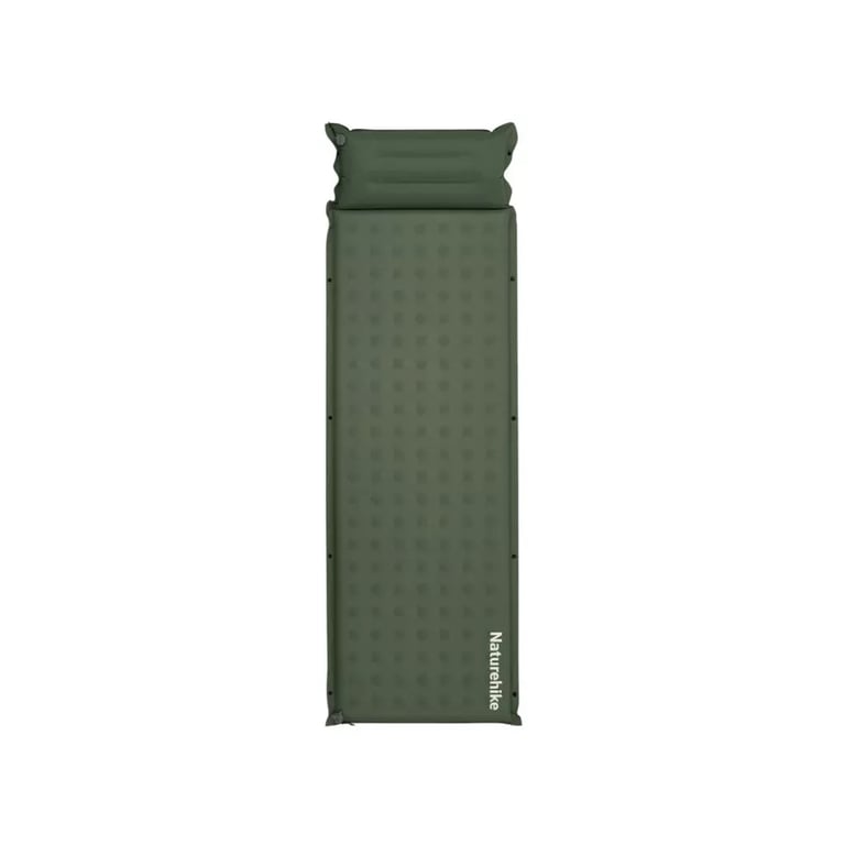 Туристичний килимок Naturehike CNK2550WS025, вологостійкий, 200х65х3 см, зелений (6977465868817) - фото 1