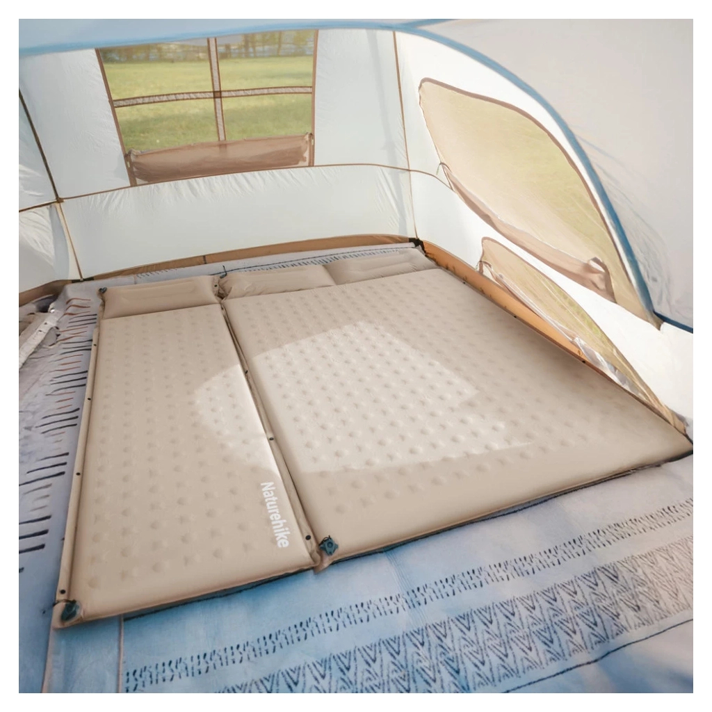 Туристичний килимок Naturehike CNK2550WS025, вологостійкий, 200х65х3 см, зелений (6977465868817) - фото 3 Туристичний килимок Naturehike CNK2550WS025, вологостійкий, 200х65х3 см, зелений (6977465868817) - фото 3