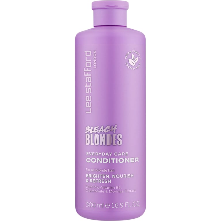 Кондиціонер для волосся Lee Stafford Bleach Blondes Everyday Care Conditioner 500 мл (5060282708419) - фото 1