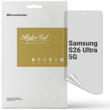 Плівка захисна Armorstandart hydrogel Anti-spy Samsung S26 Ultra 5G (ARM88732) - фото 1