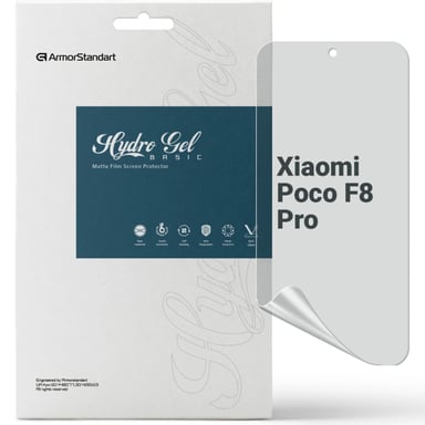 Плівка захисна Armorstandart hydrogel Matte Xiaomi Poco F8 Pro (ARM89257) - фото 1