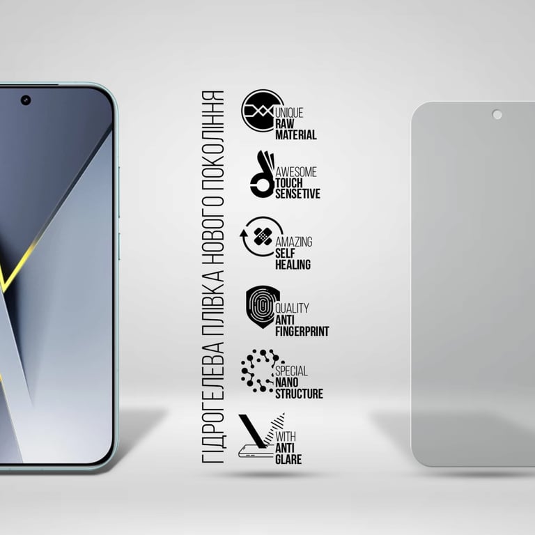 Плівка захисна Armorstandart hydrogel Matte Xiaomi Poco F8 Pro (ARM89257) - фото 2