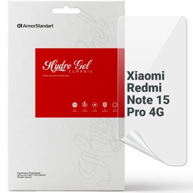 Плівка захисна Armorstandart hydrogel Xiaomi Redmi Note 15 Pro 4G (ARM89620) - фото 1