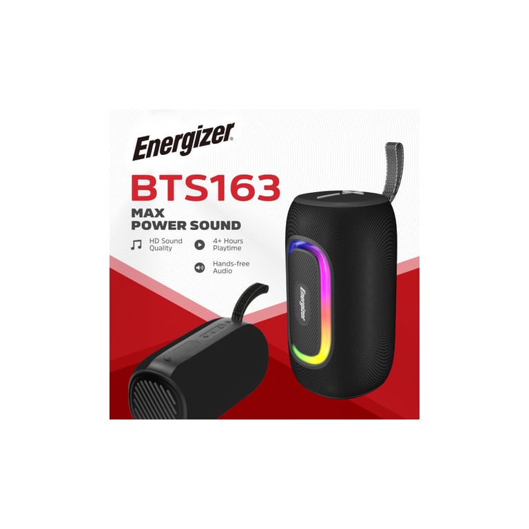 Акустична система Energizer BTS163 Black (BTS163) - фото 3