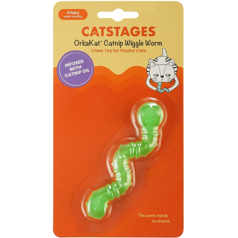 Іграшка для котів Catstages Хробачок 10 см (0871864003298) - фото 2