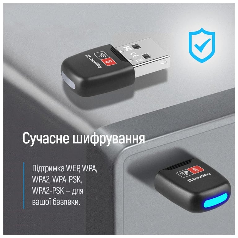 Мережева карта Wi-Fi ColorWay CW-AD-W1 - фото 10