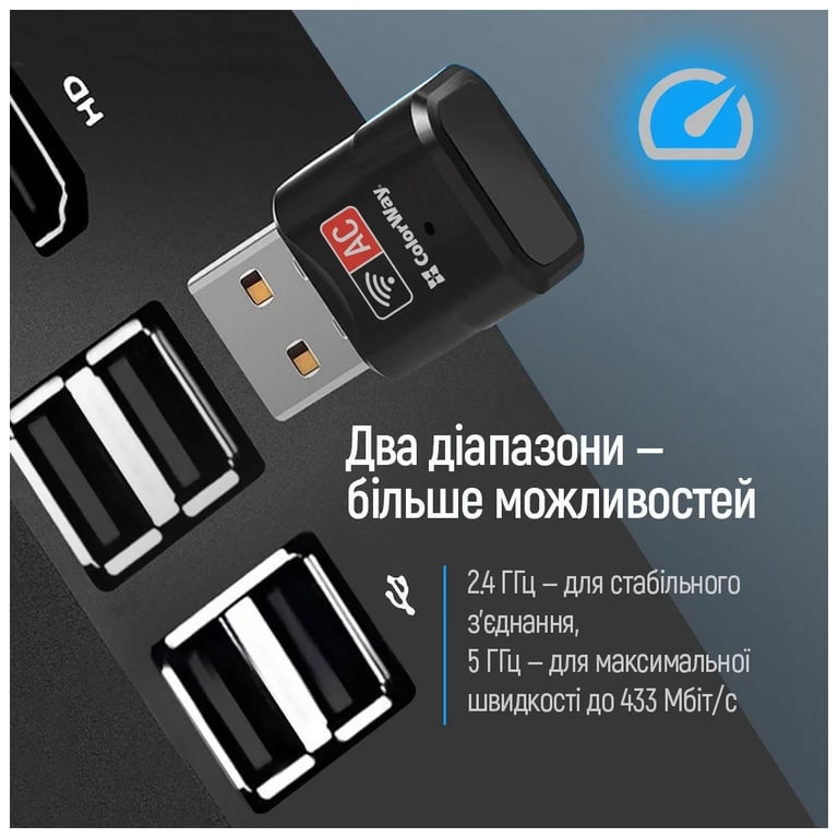 Мережева карта Wi-Fi ColorWay CW-AD-W2 - фото 8