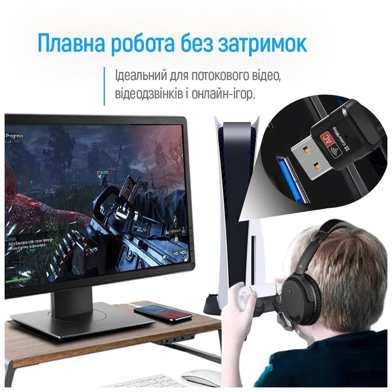 Мережева карта Wi-Fi ColorWay CW-AD-W2 - фото 9