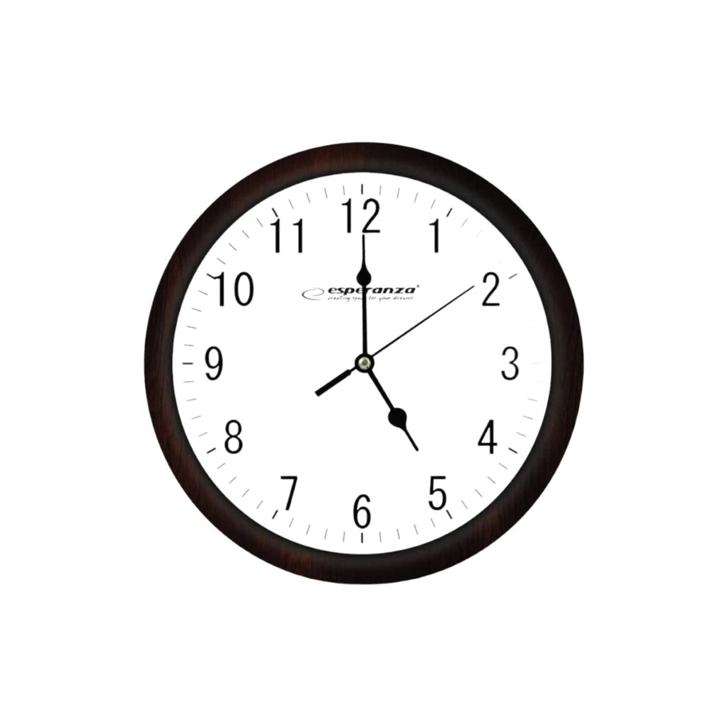 Настінний годинник Esperanza Wall Clock Los Angeles 30 см White (EHC015W) - фото 1