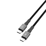 Дата кабель USB-C to USB-C 1.0m 100W black Grand-X (CC-08B) - фото 3