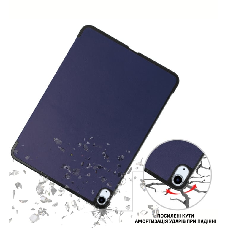 Чохол до планшета BeCover Smart Case Apple iPad Air 11" M4 2026 Deep Blue (715195) - фото 3