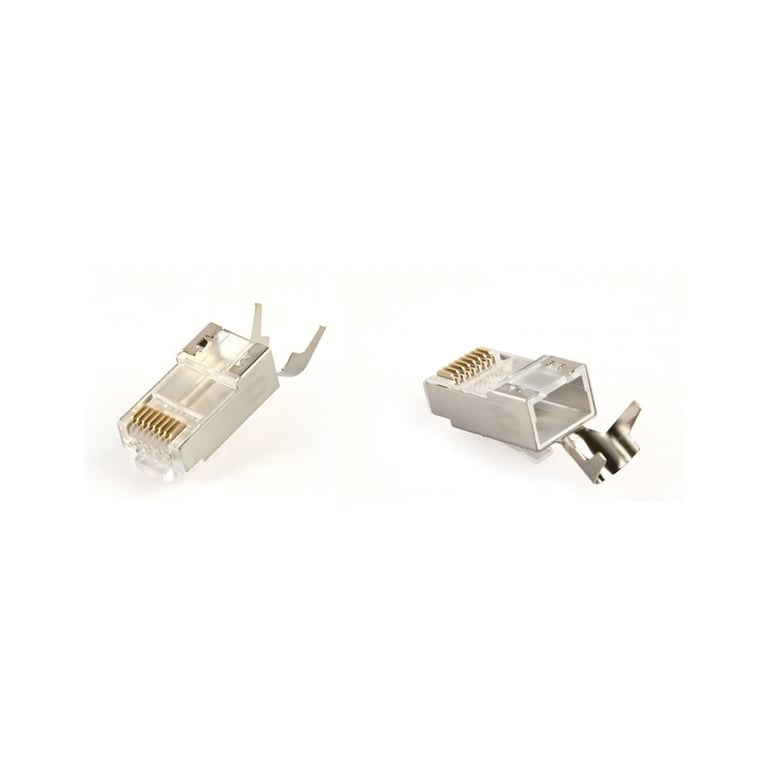 Конектор RJ45 cat.7 FTP 8P8C * 10 (наскрізні отв., позолоч. конт.) Cablexpert (LC-PTF7-01/10) - фото 2