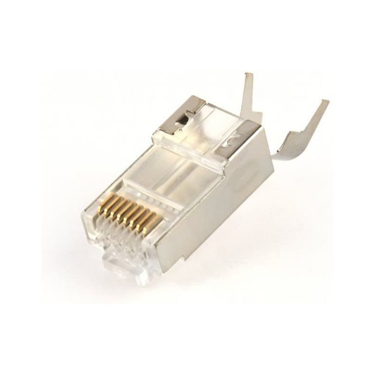 Конектор RJ45 cat.7 FTP 8P8C * 10 (наскрізні отв., позолоч. конт.) Cablexpert (LC-PTF7-01/10) - фото 3