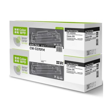 Картридж ColorWay CANON (070) MF461w/463dw/465dw/LBP243dw/246dw DUAL PACK (CW-C070FM) - фото 1
