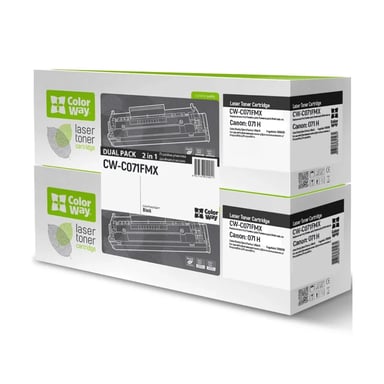Картридж ColorWay CANON (071H) LBP122/MF272 DUAL PACK (CW-C071FMX) - фото 1