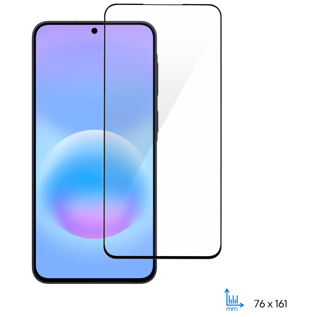 Скло захисне 2E 2.5D FCFG Samsung Galaxy A57 5G (A576) Black (2E-G-A57-SMFCFG-BB) - фото 2 Скло захисне 2E 2.5D FCFG Samsung Galaxy A57 5G (A576) Black (2E-G-A57-SMFCFG-BB) - фото 2