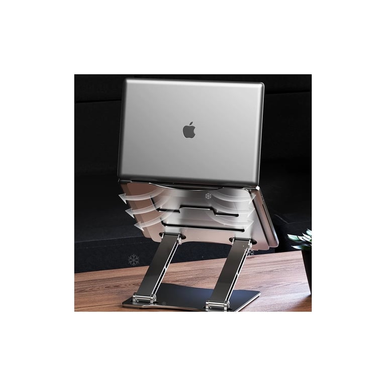 Підставка до ноутбука RTAKO RS-CP75A Dual-Layer Carbon Steel Laptop Stand (6930539527331) - фото 9