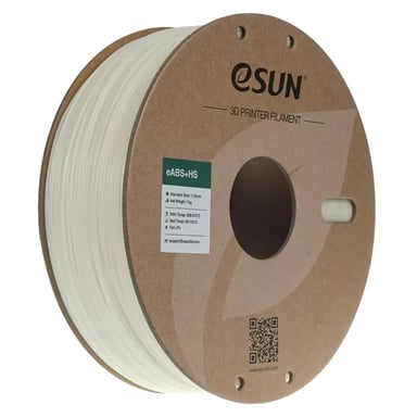Пластик для 3D-принтера eSUN eABS+HS 1кг, 1.75мм, NATURAL (EABS+HS-P175N1) - фото 1