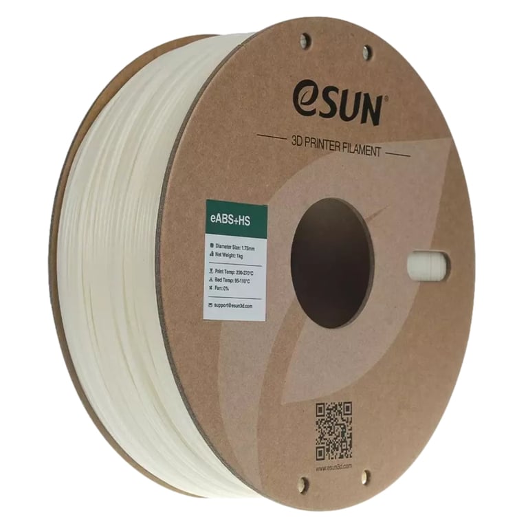 Пластик для 3D-принтера eSUN eABS+HS 1кг, 1.75мм, NATURAL (EABS+HS-P175N1)