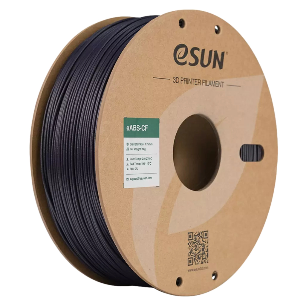Пластик для 3D-принтера eSUN EABS-CF 1,75mm 1kg DARK PURPLE (EABS-CF-P175AZ1) - фото 1 Пластик для 3D-принтера eSUN EABS-CF 1,75mm 1kg DARK PURPLE (EABS-CF-P175AZ1) - фото 1