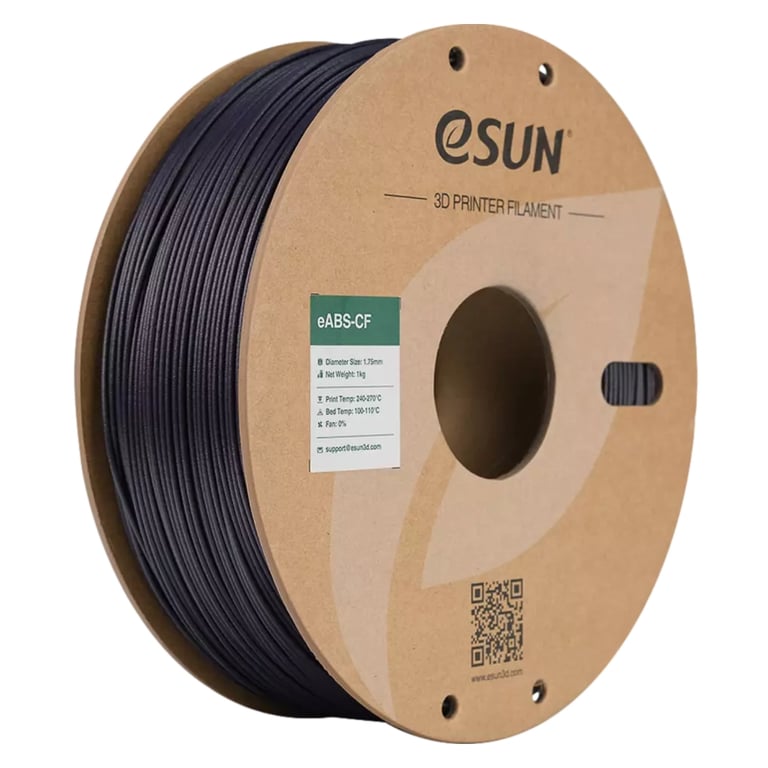 Пластик для 3D-принтера eSUN EABS-CF 1,75mm 1kg DARK PURPLE (EABS-CF-P175AZ1)
