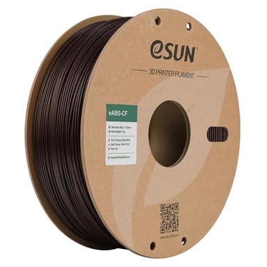Пластик для 3D-принтера eSUN EABS-CF 1,75mm 1kg DARK RED (EABS-CF-P175AR1) - фото 1