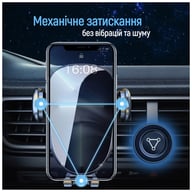 Універсальний автотримач ColorWay Grip Holder Black (CW-CHMH20-BK) - фото 7