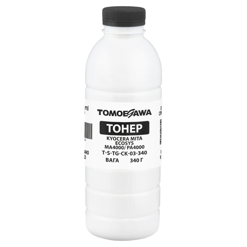 Тонер Kyocera Mita Ecosys MA4000/PA4000, 340 г Tomoegawa (TSM-CK-03-340) - фото 1 Тонер Kyocera Mita Ecosys MA4000/PA4000, 340 г Tomoegawa (TSM-CK-03-340) - фото 1