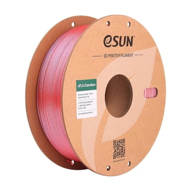 Пластик для 3D-принтера eSUN ePLA Chameleon 1,75mm 1kg RASBERRY RED (EPLA-CHAMELEON-P175RR1) - фото 1