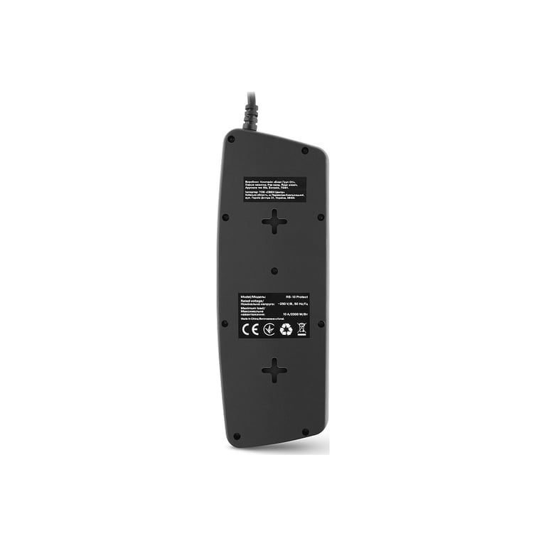 Мережевий фільтр живлення REAL-EL RS-Protect 505, 5m, black (EL122300046) - фото 7
