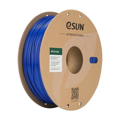 Пластик для 3D-принтера eSUN ePLA-LITE 1,75mm 1kg Blue (EPLA-LITE-P175U1) - фото 1