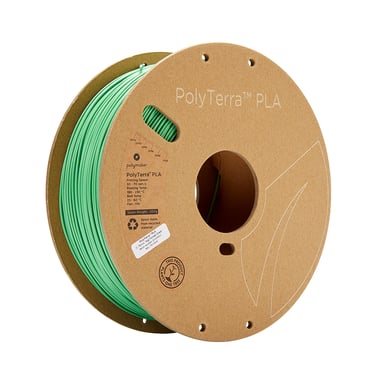 Пластик для 3D-принтера Polymaker PLA PolyTerra 1,75mm 1kg GREEN, FORREST (PM70846) - фото 1