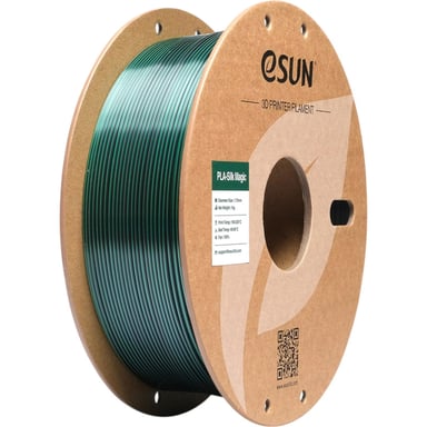 Пластик для 3D-принтера eSUN ePLA-Silk Magic 1кг, 1.75мм, Black Green (EPLA-SILKMAGIC-P175BG1) - фото 1
