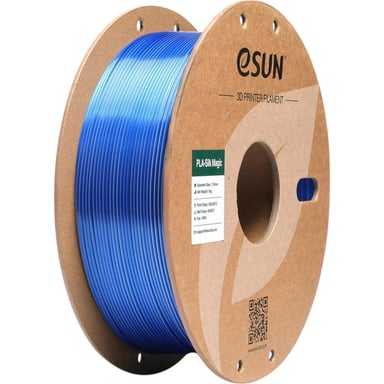 Пластик для 3D-принтера eSUN ePLA-Silk Magic 1кг, 1.75мм, Blue Silver (EPLA-SILKMAGIC-P175US1) - фото 1