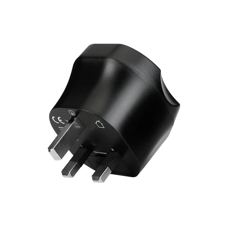 Перехідник EU to UK 220V black Essager (ECTZH-YCC01-Z) - фото 2